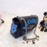 Balenciaga BB ROUND M GRAFFITI
